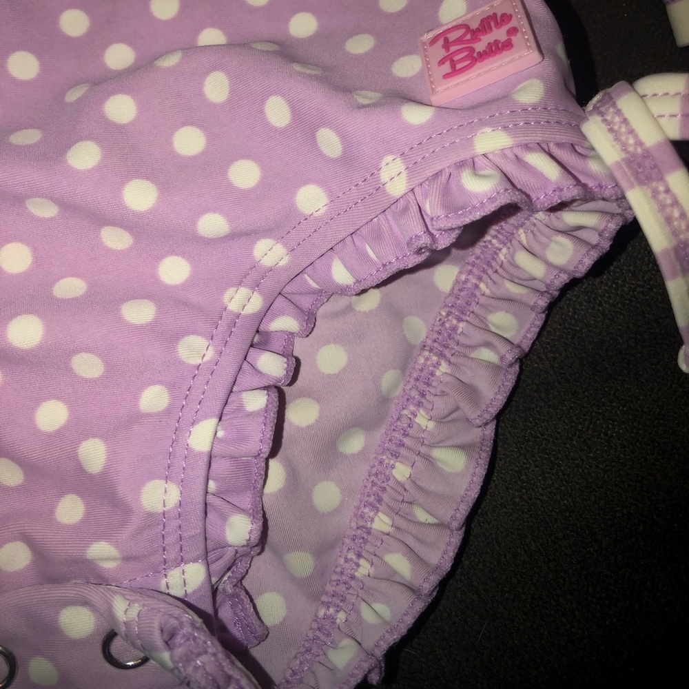 EEL Monogram Ruffle Butts swimsuit - Picture 3 of 4